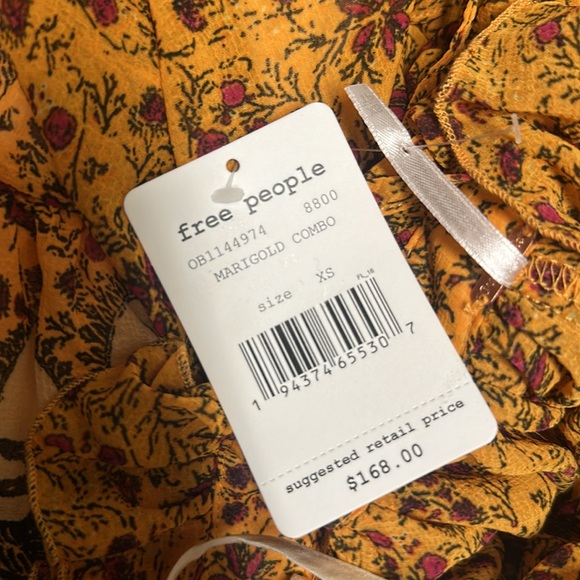 NWT Feeling Groovy Border Maxi Dress in Orange - Picture 14 of 14